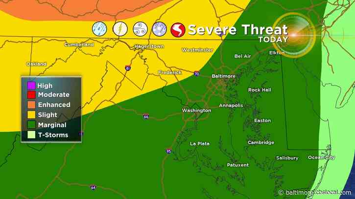 Maryland Weather: Alert Day Due To Storm Threat