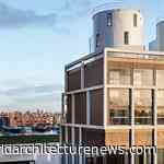 LEVS architecten’s circular design turns wine silos into rooftop villas in Amsterdam
