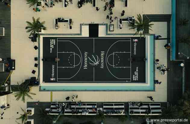 Hennessy und die NBA: Wenn der Berliner Szene-Pool zum Basketball Court wird