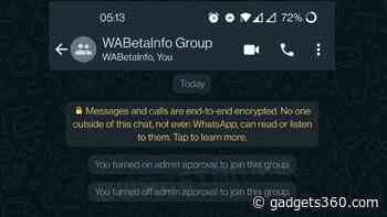 WhatsApp for Android to Get Group Membership Approval Feature to Manage Joining Requests