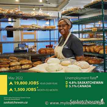 Record job numbers for May in Saskatchewan says government - My Lloydminster Now