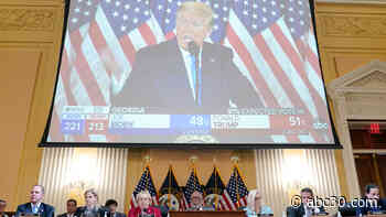 Day 3 of Jan. 6 committee hearings to focus on Trump's pressure on Pence; photo shows VP in hiding