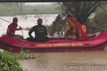 Satuba: Mototaxista que caiu de ponte sobre o Rio Mundaú continua desaparecido - BR 104