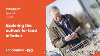 Food inflation to last longer than predicted, says IGD report.