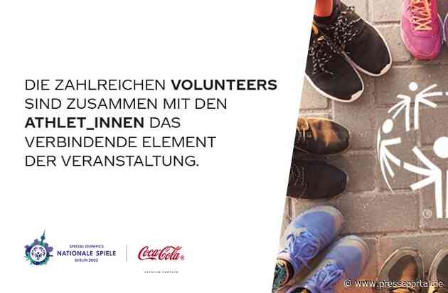 Special Olympics Nationale Spiele Berlin 2022: Coca-Cola setzt erneut ein Zeichen für Vielfalt und Inklusion