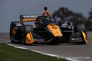 Van Kalmthout vierde in tweede training Indy GP, O'Ward bovenaan - Motorsport.com - NL