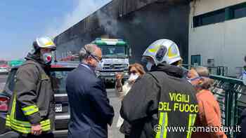 Incendio Malagrotta, Gualtieri: "Ora termovalorizzatore più che mai urgente"