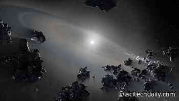 Cosmic Cannibalism: Dead Star Caught Violently Tearing Up Planetary System