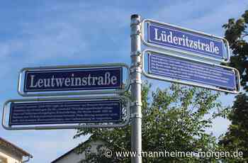 Countdown zur Straßen-Umbenennung in Rheinau-Süd läuft - Mannheim - Nachrichten und Informationen - Mannheimer Morgen