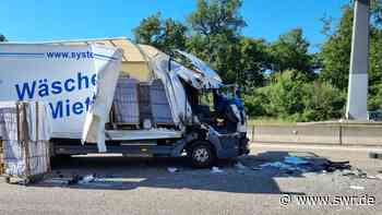 A6 nach Lkw-Unfall bei St. Leon-Rot in Richtung Mannheim gesperrt - SWR Aktuell