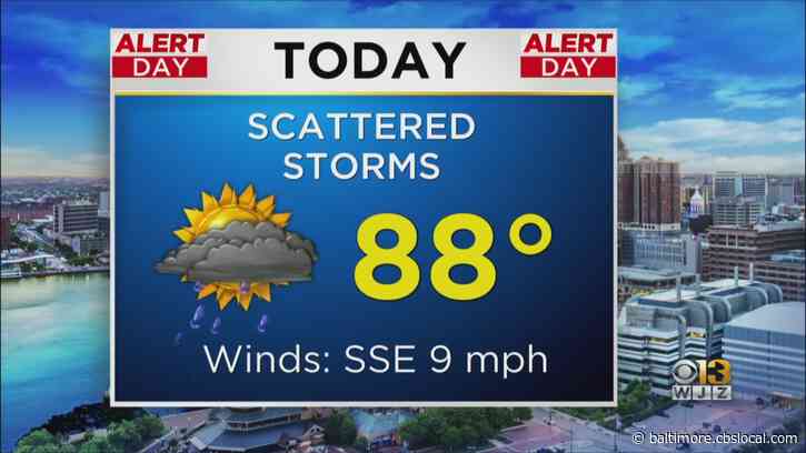 Maryland Weather: Strong To Severe Storms Possible