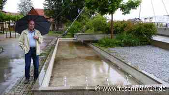 Anwohner-Ärger über defekten Brunnen in Kolbermoor