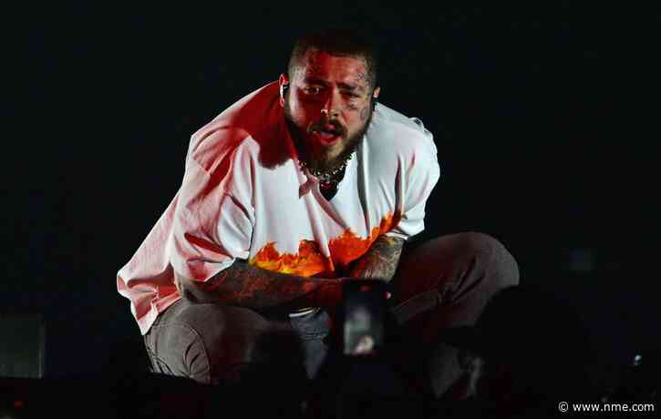 Post Malone admits 60 per cent of his lyrics are written on the toilet