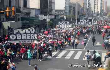 Jornada marchas y caos de tránsito en la Ciudad de Buenos Aires - Diario 26