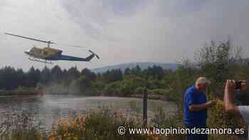 El incendio en Ferreras de Arriba deja sin teléfono a varios pueblos de La Carballeda - La Opinión de Zamora