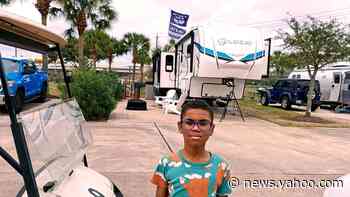 ‘Let’s Go Brandon,’ the coded profanity aimed at Biden, helps a little Black boy with autism tackle his fears - Yahoo News