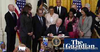 Biden signs police reform executive order on anniversary of George Floyd’s murder - The Guardian US