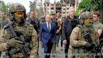 Ukraine-Krieg: So lief der Besuch von Scholz im Kriegsgebiet