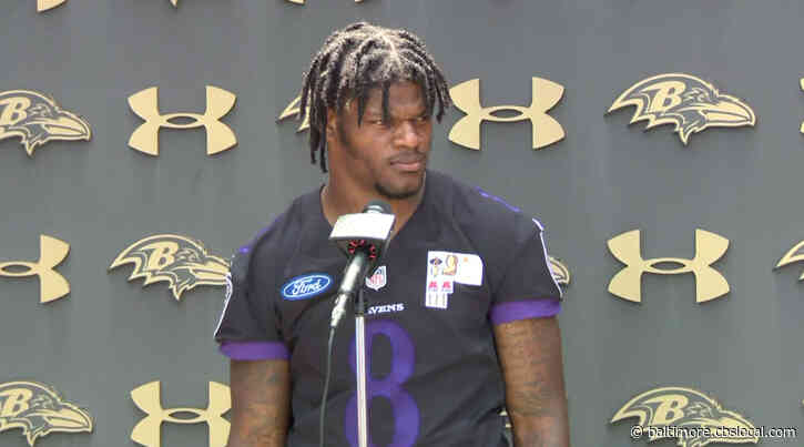 Lamar Jackson Says He’s Resumed Contract Talks Since Returning To Owings Mills