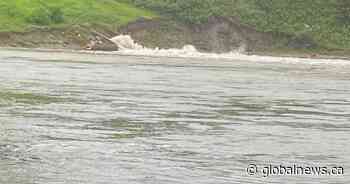 Edmonton issues warning about water levels on North Saskatchewan River