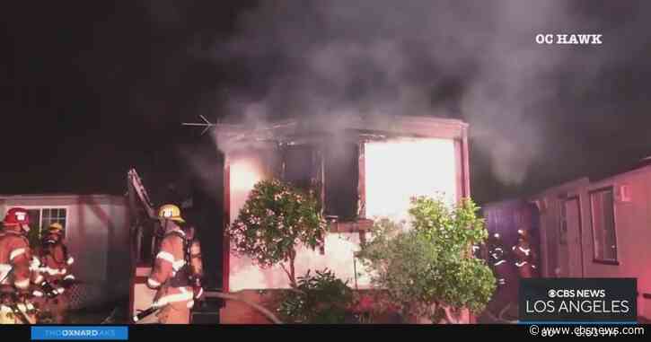 2 bodies found in burned Santa Ana home investigated as homicides - CBS Los Angeles