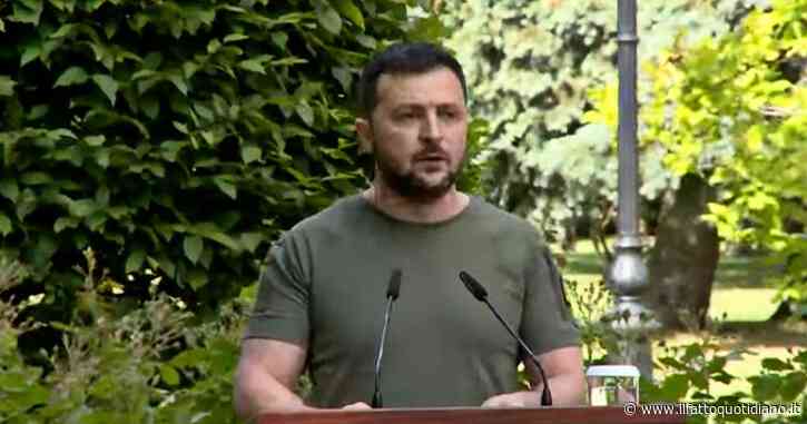 “Ci servono armi pesanti e moderne”: Zelensky si rivolge a Macron, Draghi e Scholz nel punto stampa comune a Kiev