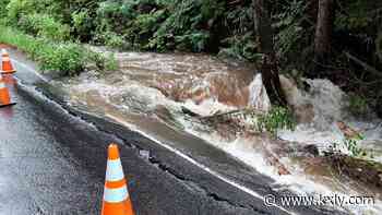 Rain pushes local rivers to their highest since 2018 - KXLY Spokane