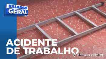 Encanador fica gravemente ferido ao cair de escada durante trabalho - RIC Mais