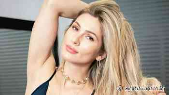 Lívia Andrade exibe pernas enormes com vestido sexy na escada - Entretê - Flagra dos Famosos