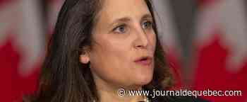 Freeland rappelle les mesures d’aide offertes aux Canadiens