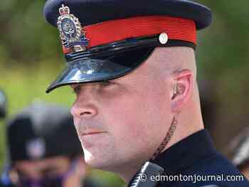 Woman tells Edmonton police officer's assault trial he choked her, had unsecured gun in home