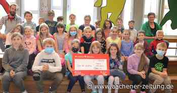 Merzbachschule Linnich: Grundschüler erlaufen 30.000 Euro für die Ukraine - Aachener Zeitung
