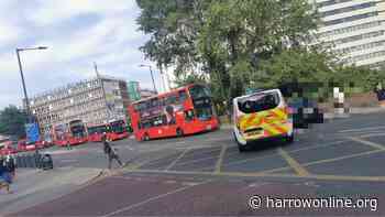 Wembley Park blocked off by police following collision - Harrow Online