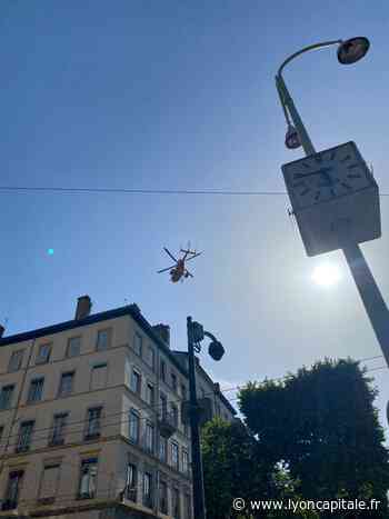 Pourquoi un hélicoptère survole Lyon depuis mercredi ? On vous explique - Lyon Capitale