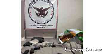 Mujer es detenida con armas en bolsa de croquetas para perro - TV Azteca