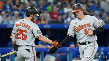 Gausman struggles as Orioles score 10 to rout Blue Jays