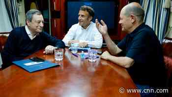 Zelensky talks unity after meeting top European leaders