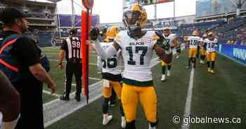 Walker officially out for Saturday game against Riders, Edmonton Elks bring back Holley