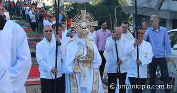 Igrejas celebram feriado de Corpus Christi; confira programação das paróquias de Brusque e região - O Município