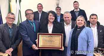 Deputada Federal Yared recebe título de Cidadã Honorária de Antonina • - JB Litoral
