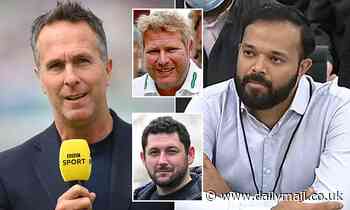 BBC chiefs are under pressure to drop Michael Vaughan after he was charged by the ECB - Daily Mail