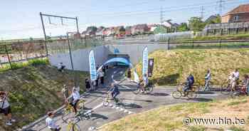Fietstunnel richting N9 onder spoorlijn plechtig geopend | Asse | hln.be - Het Laatste Nieuws