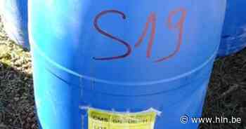 Vier vaten met wellicht drugsafval gedumpt - Het Laatste Nieuws