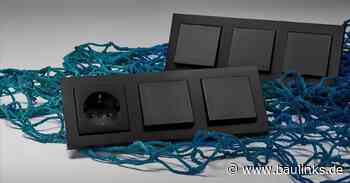 Schalter- und Steckdosenserie aus recyceltem Ozeanplastik