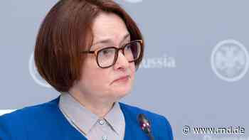 Sanktionen treffen Russlands Wirtschaft: Notenbankchefin rückt Inlandsproduktion in den Fokus - RND