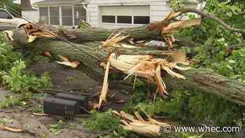Storm comes fast and destructive