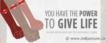 It's National Blood Donor Week | FM101 Milton Now - miltonnow.ca
