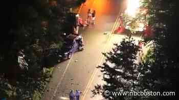 One Person Hospitalized After Milton Car Crash - NBC10 Boston