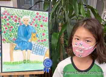 Young Malaysian student's painting of the Queen heading to Buckingham Palace - The Star Online