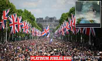 Platinum Jubilee day 1: The Queen appears on Buckingham Palace balcony as Harry and Meghan return - Daily Mail